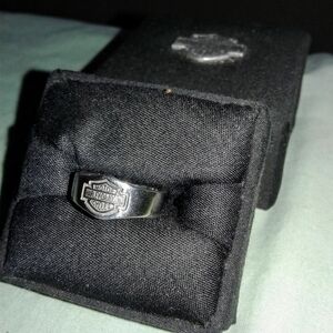 Harley-Davidson wide band ring